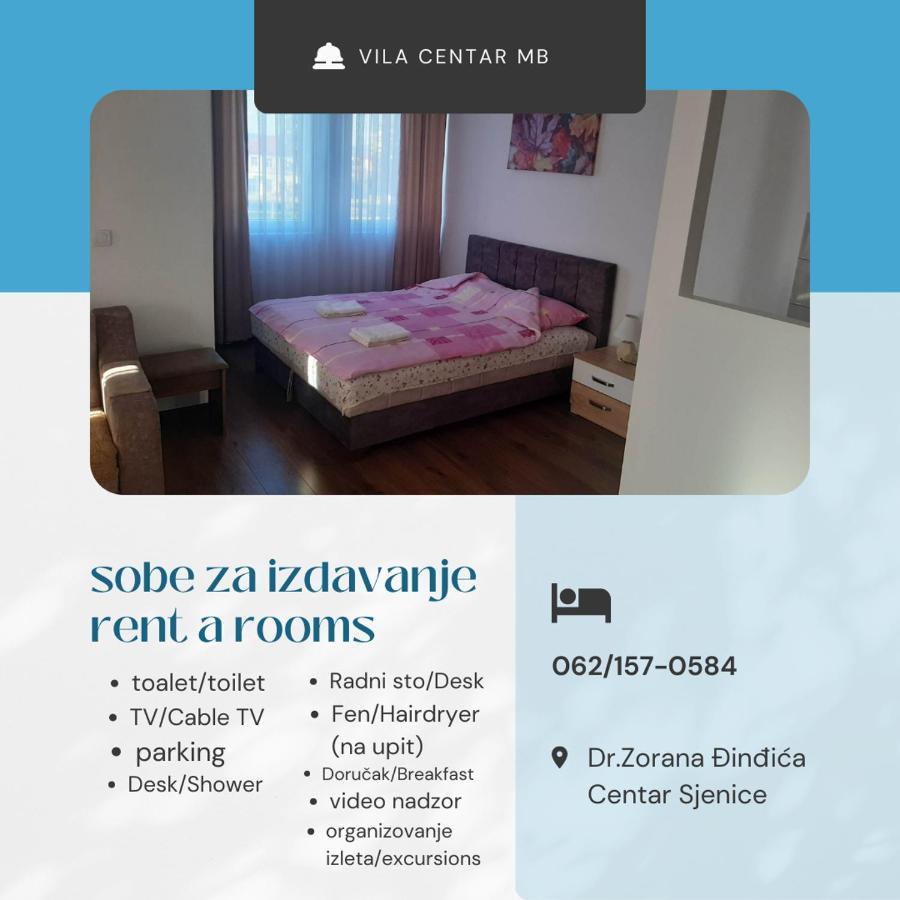 Vila Centar Mb Bed and Breakfast Sjenica Buitenkant foto